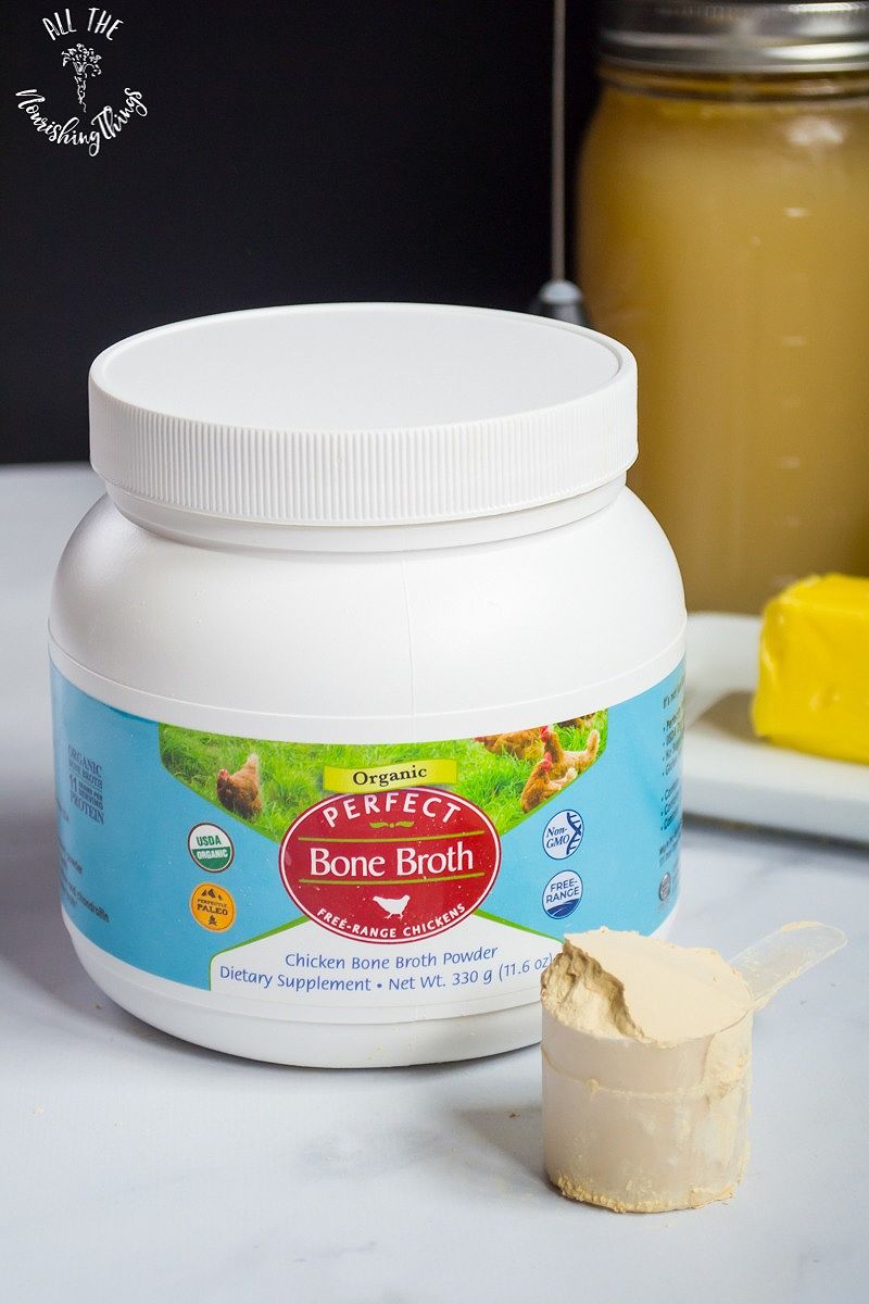 Perfect bone broth protein powder